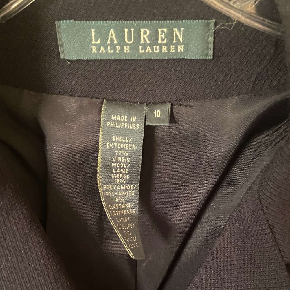 Ralph Lauren Navy Blazer with Gold Buttons - Picture 2 of 11